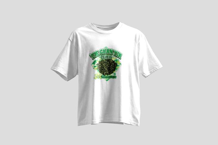 Tee — Floral Tie Guan Yin