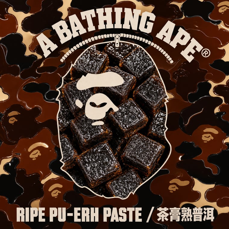 The design — Ripe Pu-erh Paste