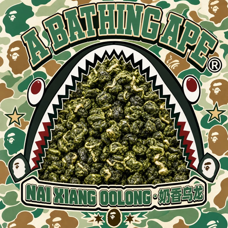 The design — Nǎi Xiāng Oolong