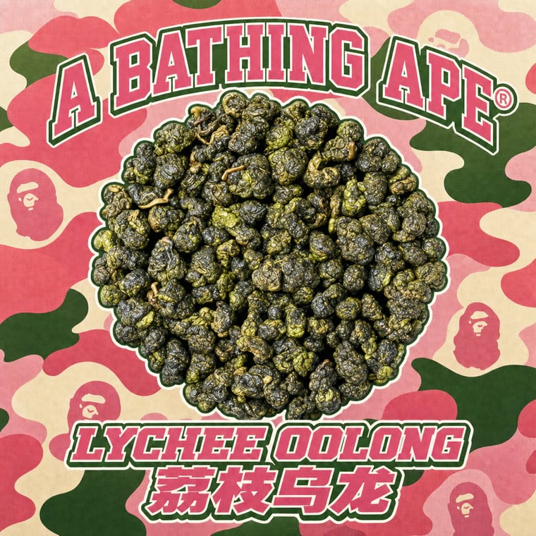 The design — Lychee Oolong