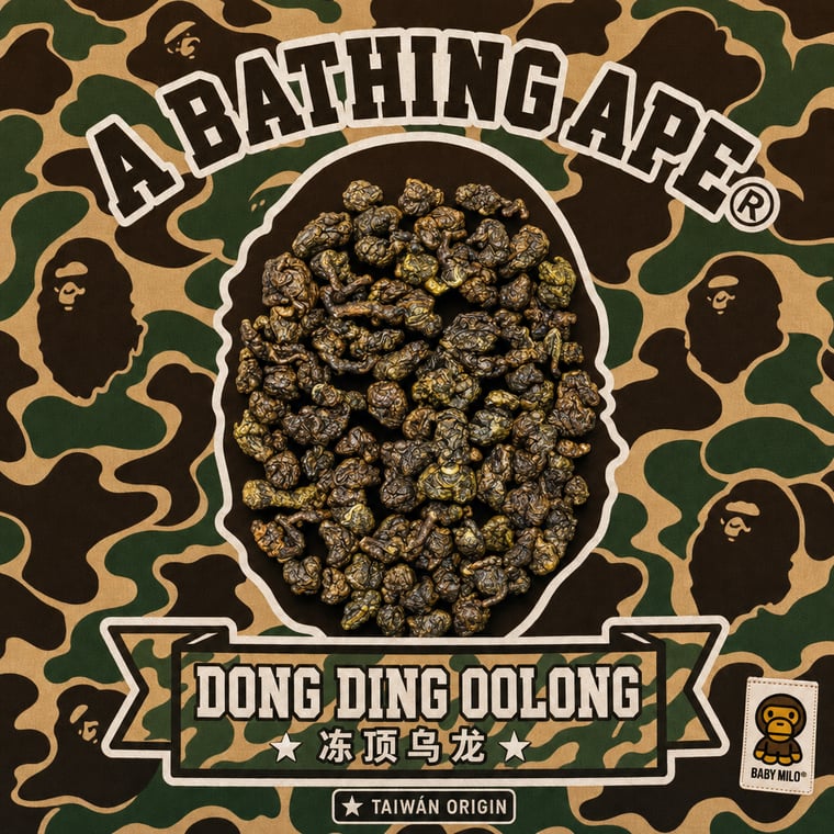The design — Dòng Dǐng Oolong