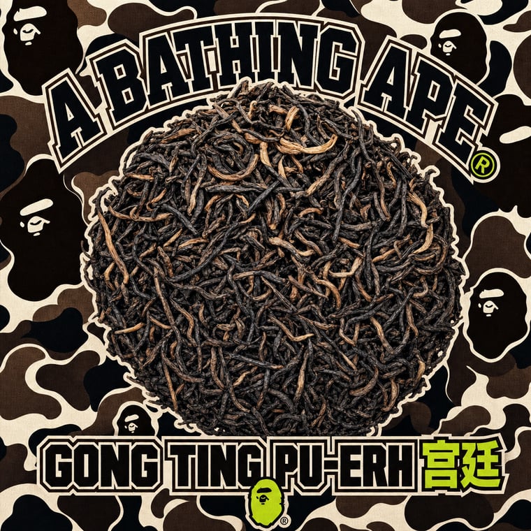 The design — Gong Ting Pu-erh